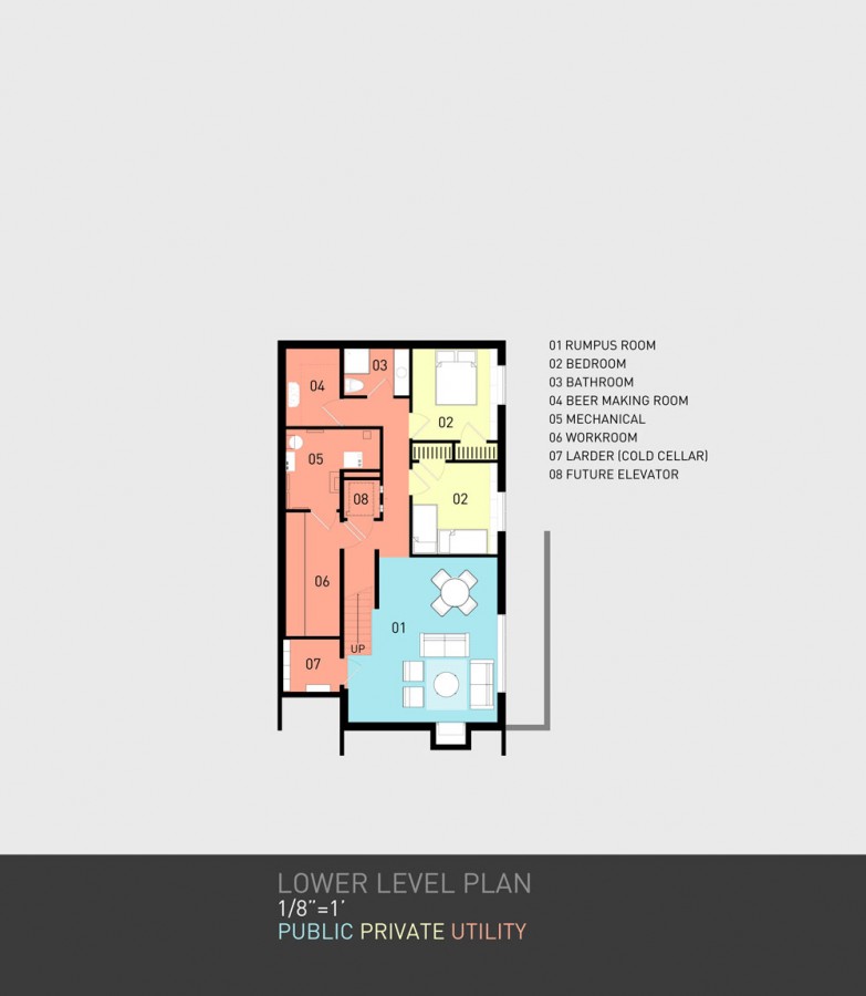 lower level plan lower level plan