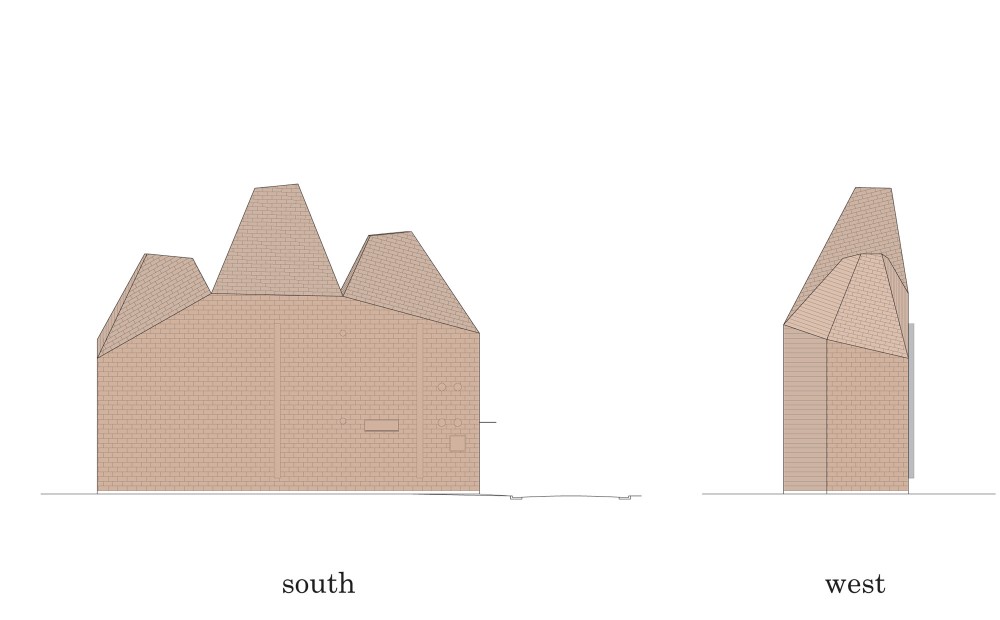 south & west elevation south & west elevation