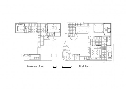 basement & first floor plan