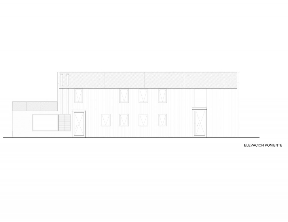 west elevation west elevation