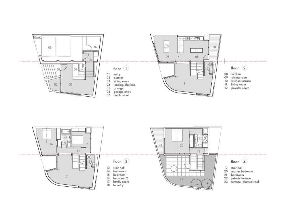 Split Level House / Qb Design