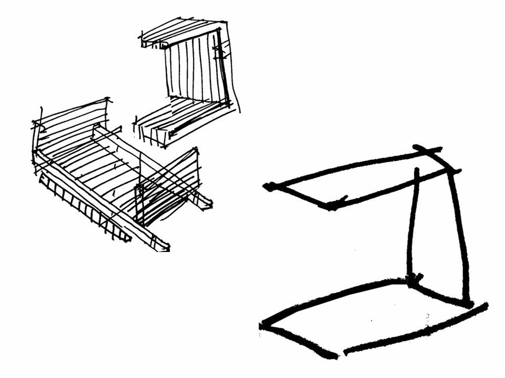 wooden volumes sketches wooden volumes sketches
