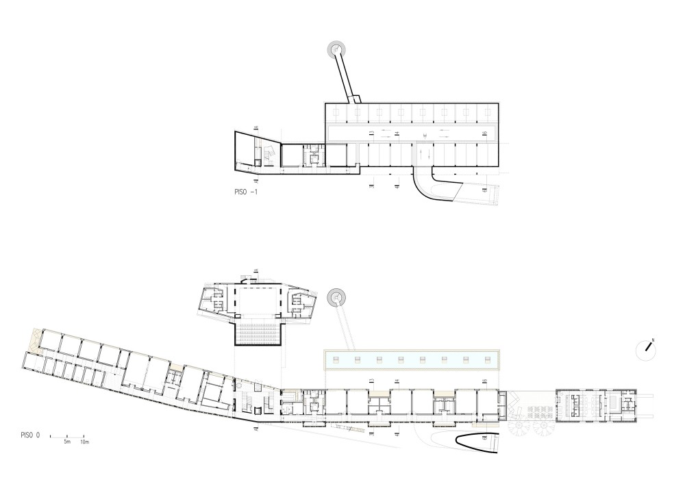 underground & ground floor plans underground & ground floor plans