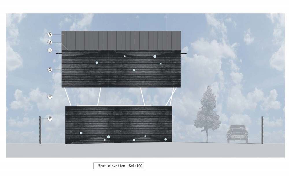 west elevation west elevation