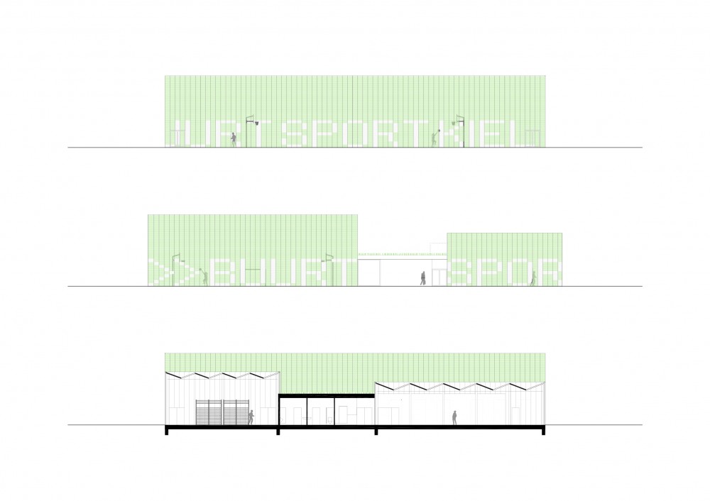 Sports Centre Zuidrand / UR Architects