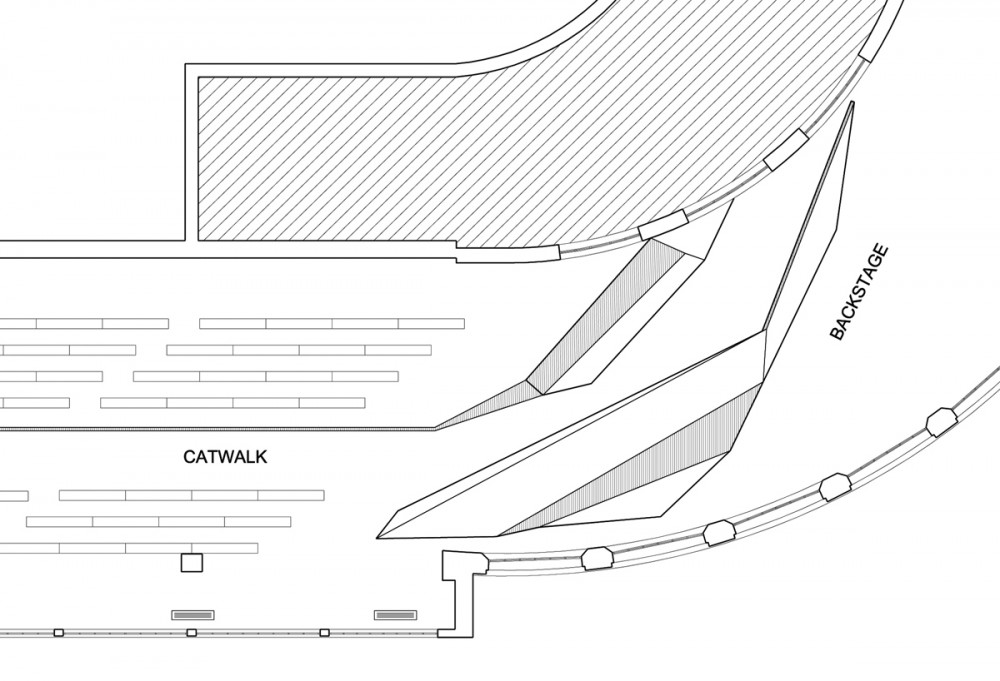 AquiliAlberg backdrop installation design for NEIL BARRETT AW 10_schematic plan plan