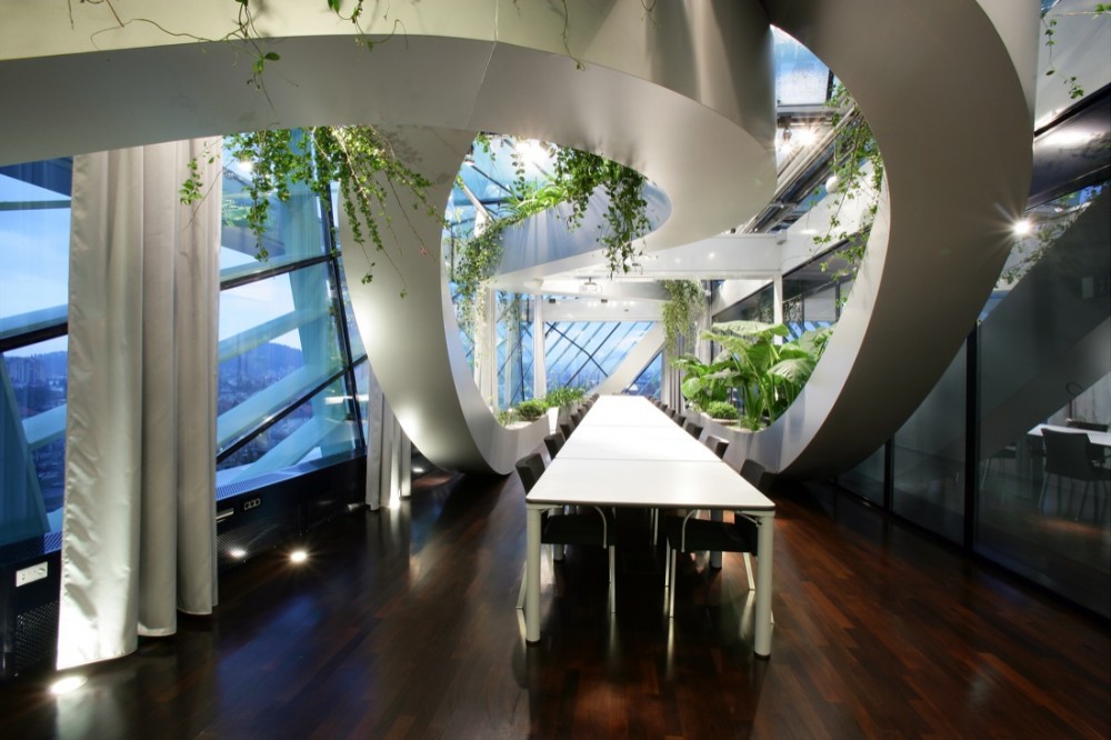 Panoramic Garden of CCIS / SADAR + VUGA