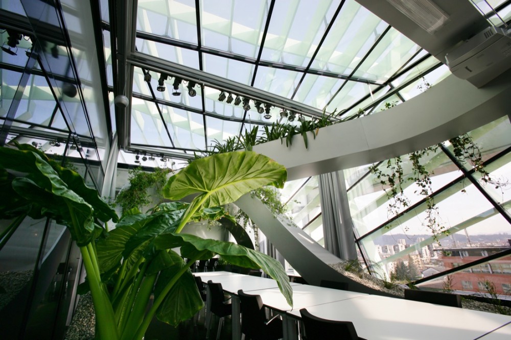 Panoramic Garden of CCIS / SADAR + VUGA