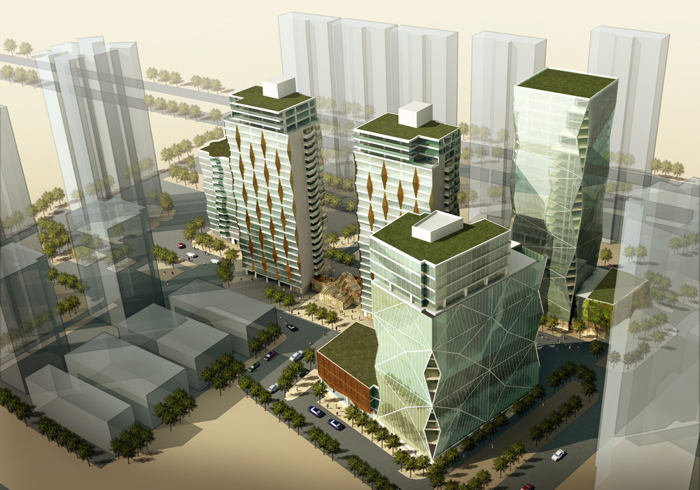Shanghai High-Rise / EXH Design
