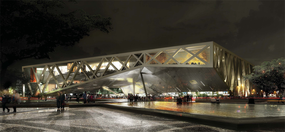 2nd Prize at Taipei Pop Music Center Competition / Studio Gang Architects