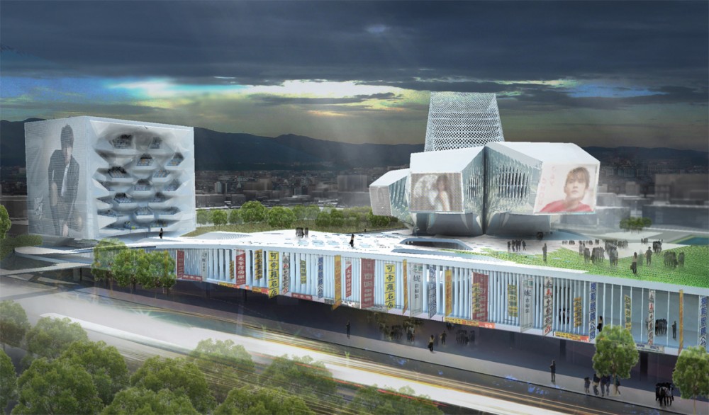 1st Prize at Taipei Pop Music Center Competition / Reiser + Umemoto