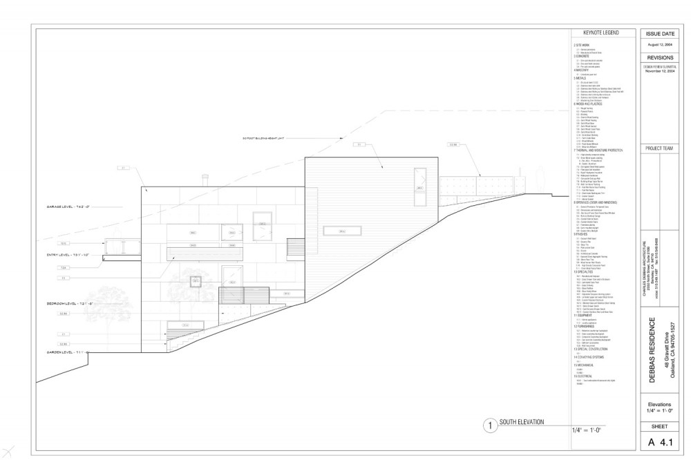 south elevation south elevation