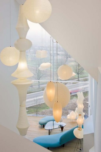 Interior Lighting VitraHaus by Herzog and de Meuron