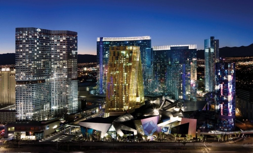 CityCenter overall view at night CityCenter overall view at night