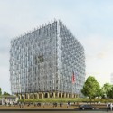 US Embassy in London / Kieran Timberlake View from Consular Plaza