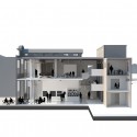 LE 308 - FABRE/deMARIEN architectes perspective section