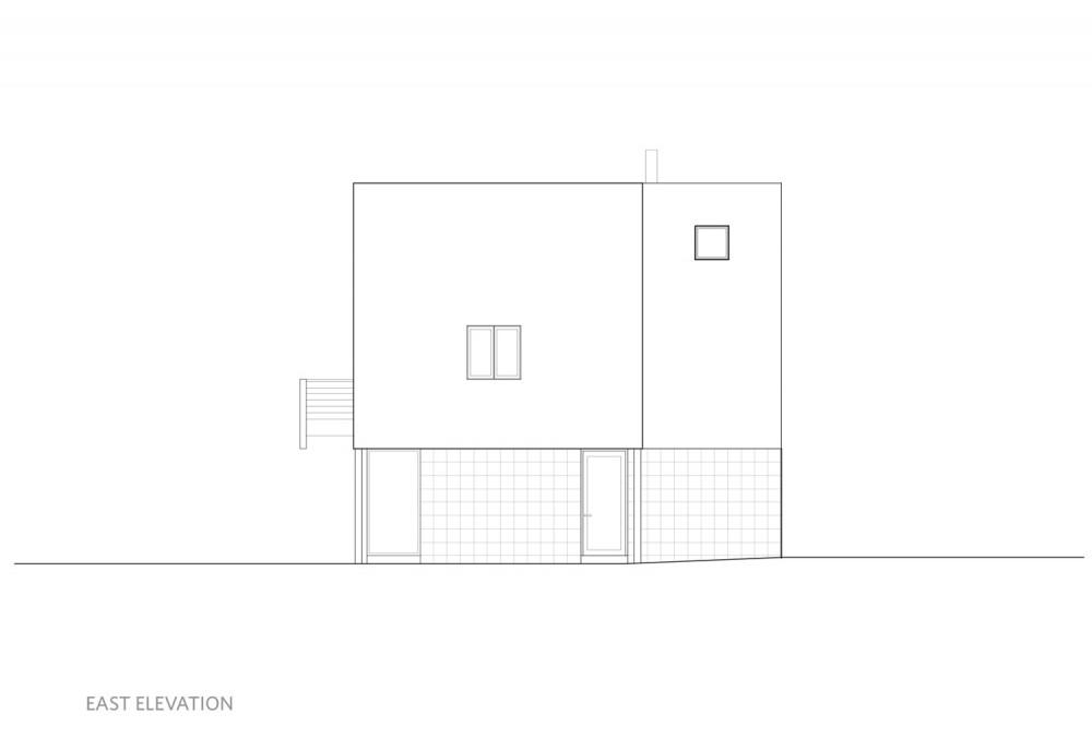 Kowalewski Residence - Belmont Freeman Architects east elevation