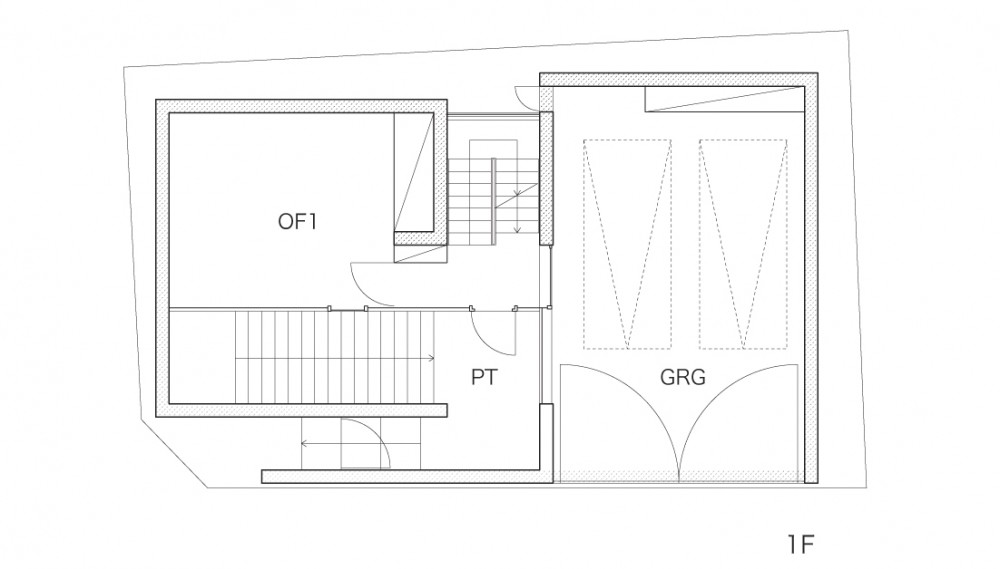 Sakura - Mount Fuji Architects Studio first floor plan