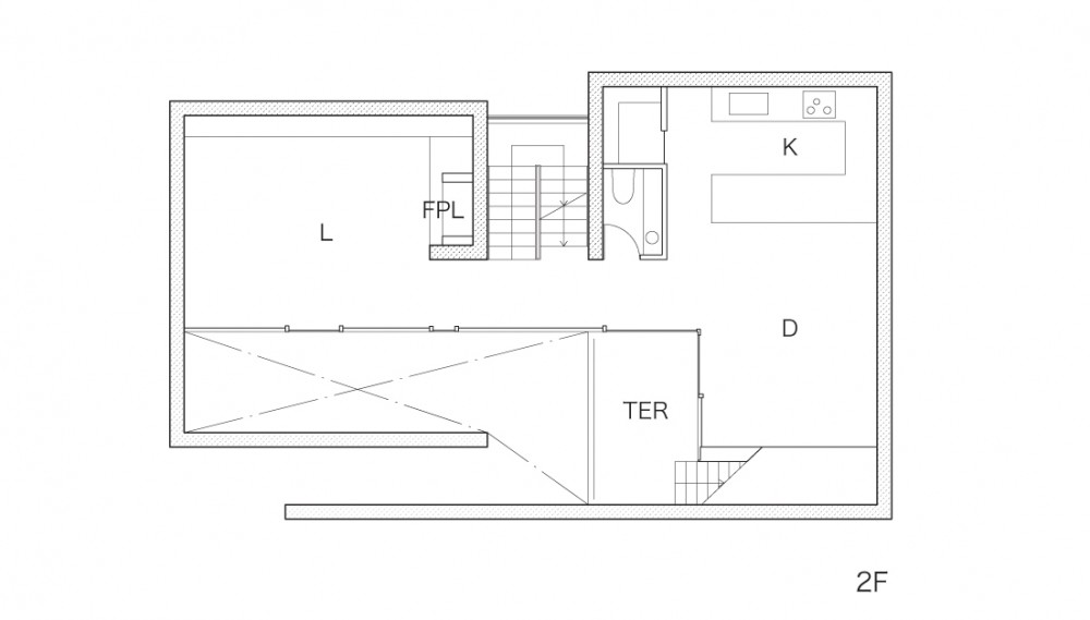 Sakura - Mount Fuji Architects Studio second floor plan