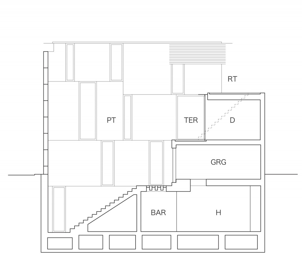 Sakura - Mount Fuji Architects Studio section 01