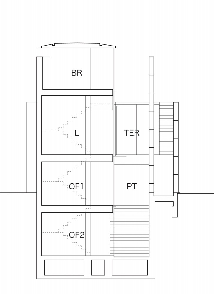 Sakura - Mount Fuji Architects Studio section 02