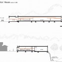 Horizontal House - EASTERN Design Office Horizontal House - EASTERN Design Office section