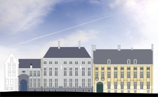 verlichting voorgevel aangepast