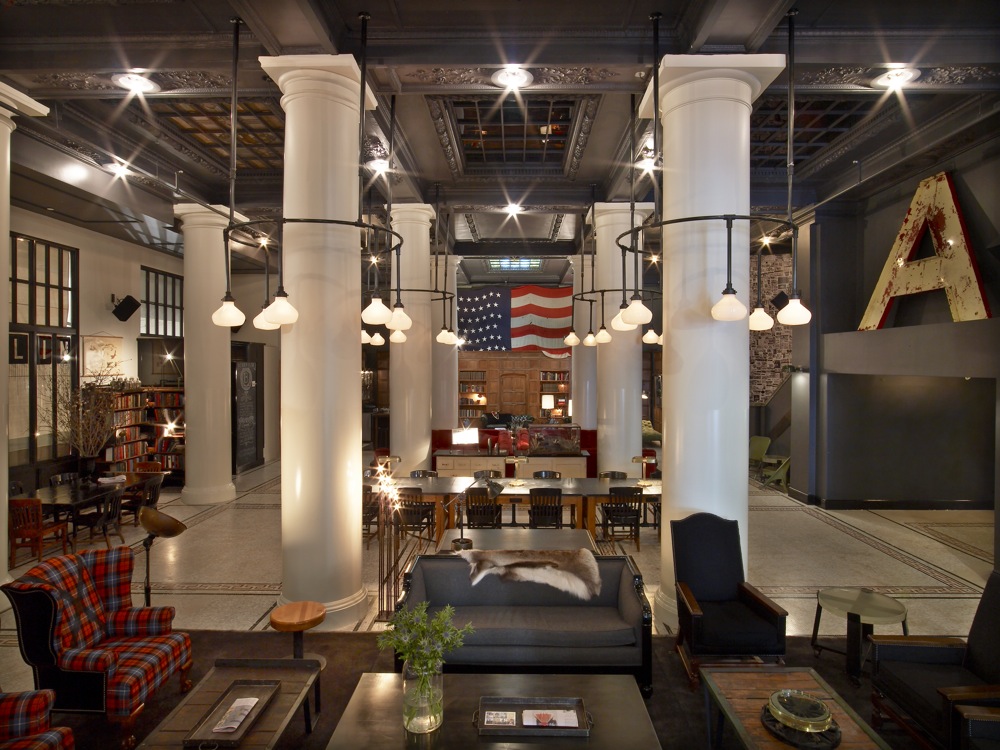 The Ace Hotel, New York / Roman and Williams