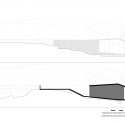 access building elevation + section access building elevation + section
