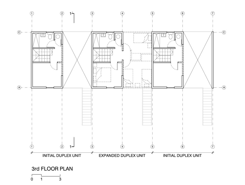 ELEMENTAL Monterrey third floor plan