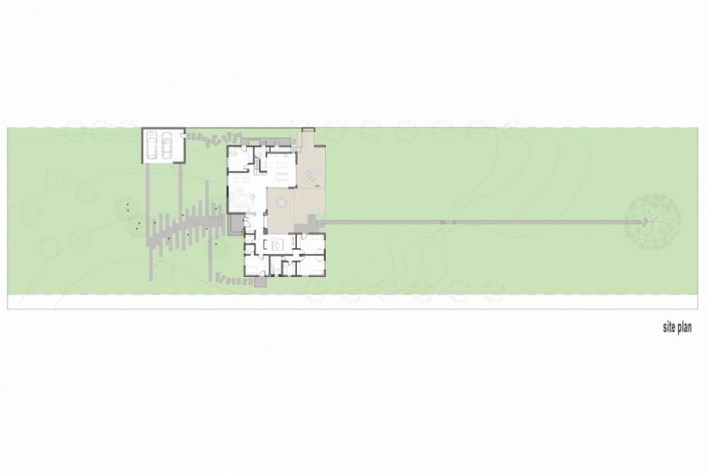 House in Sde-Yizhak - GalPeleg Architects site plan