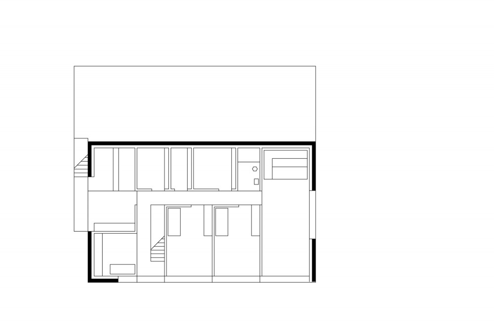 Germann House - marte.marte Architekten second floor plan