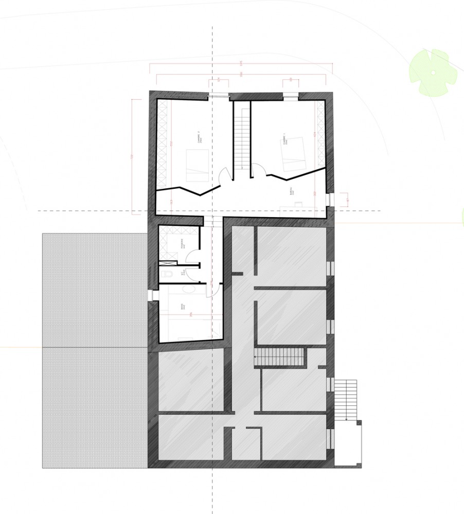 Roche - Archiplein second floor plan