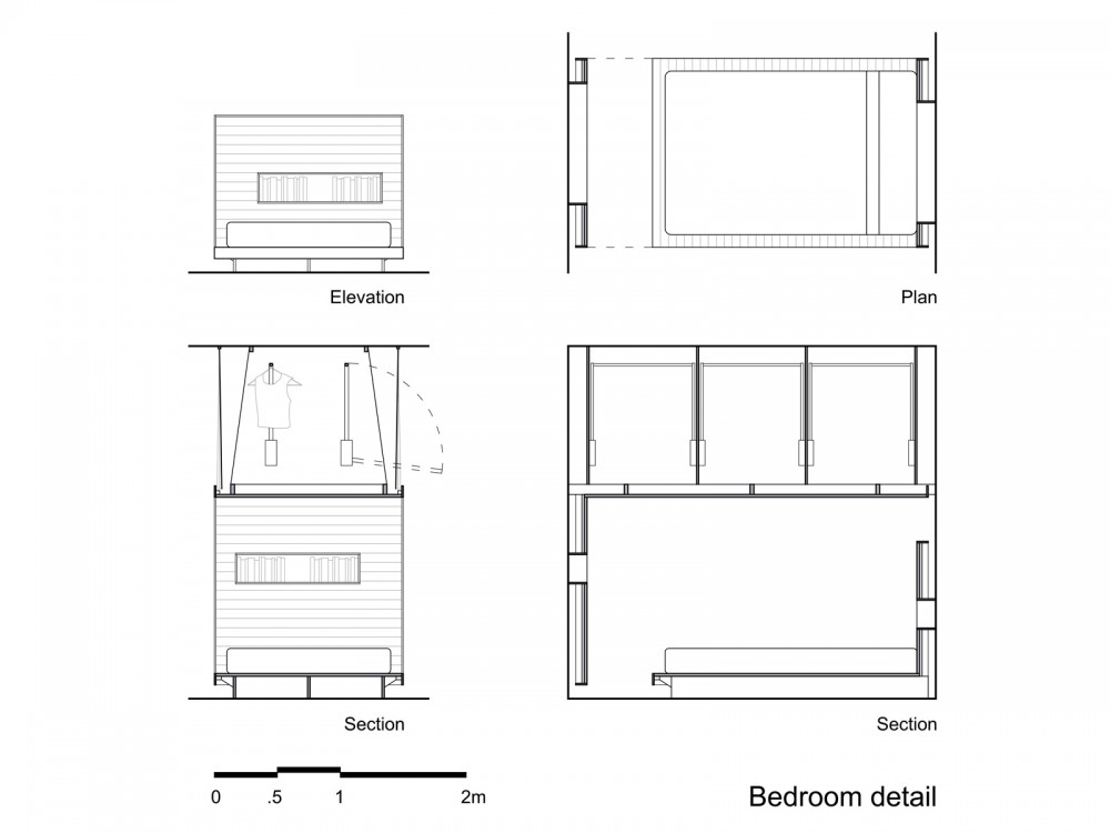 Apartment in Thessaloniki - .27 Architects bedroom details
