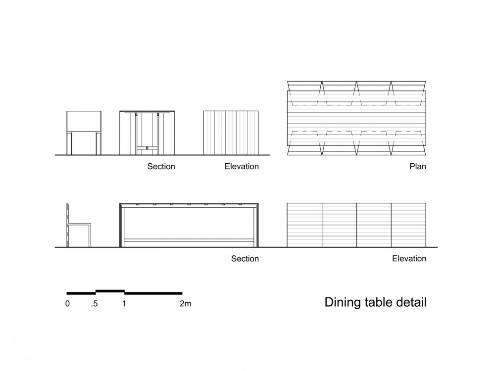 Apartment in Thessaloniki - .27 Architects dining table details