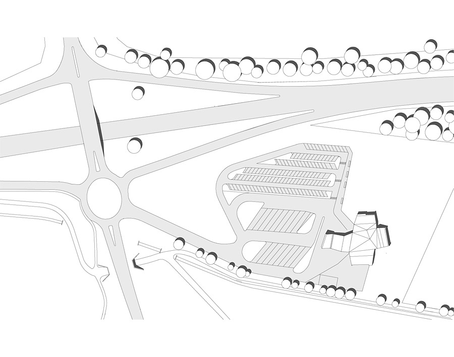 Viamala Raststätte Service Station / Iseppi-Kurath