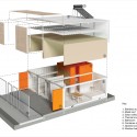 Medical Housing Compound - Studio Tam associati Medical Housing Compound - Studio Tam associati exploded model