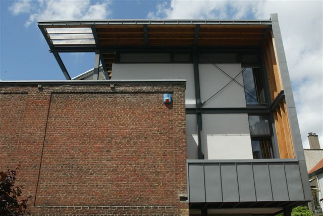 Franken House - Bekhor Architecte © Laurent Brandajs