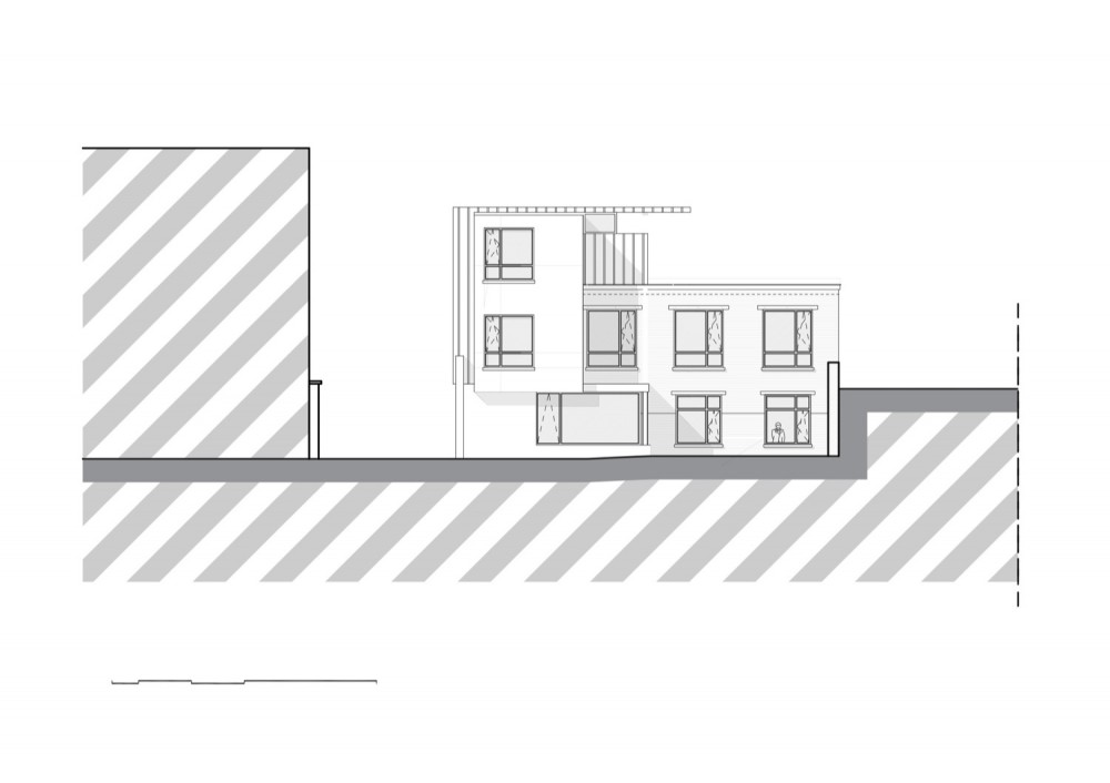 Franken House - Bekhor Architecte elevation 01