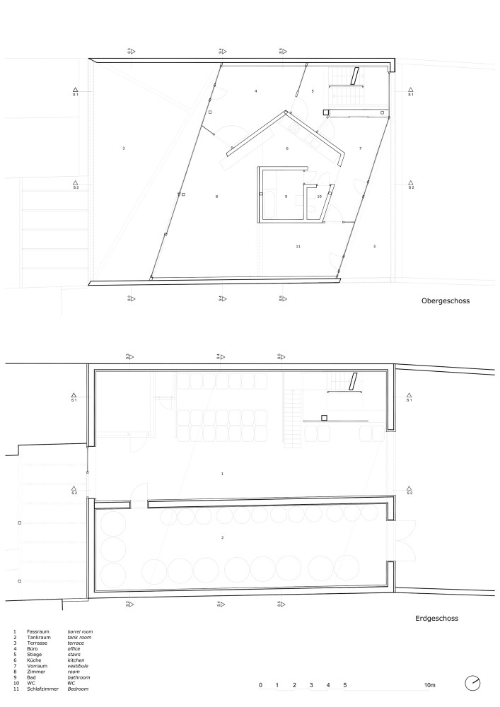 Sattler Winery - Architects Collective floor plans