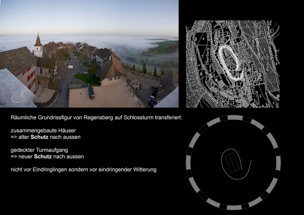 Castle-Tower Regensberg - L3P Architects concept diagram 02