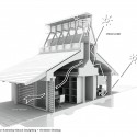 BHC Colombo - Richard Murphy Architects BHC Colombo - Richard Murphy Architects lighting & ventilation diagram