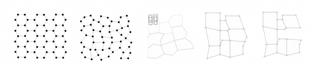 V House - Plan B Arquitectos - Giancarlo Mazzanti grid study diagrams