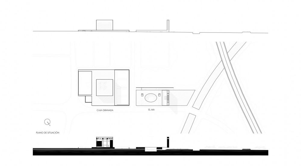 The MA: Andalucia's Museum of Memory - Alberto Campo Baeza location plan