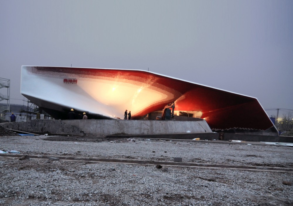 Austrian Pavilion for Shanghai Expo Update