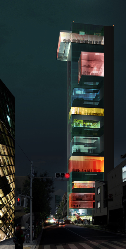 Vertical Omotesando / Wai Think Tank