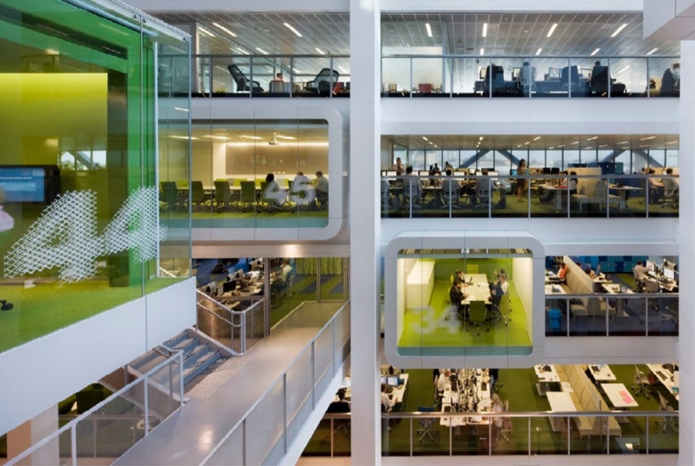 Macquarie Bank / Clive Wilkinson Architects