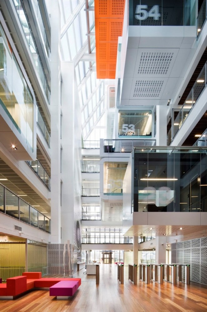 Macquarie Bank / Clive Wilkinson Architects