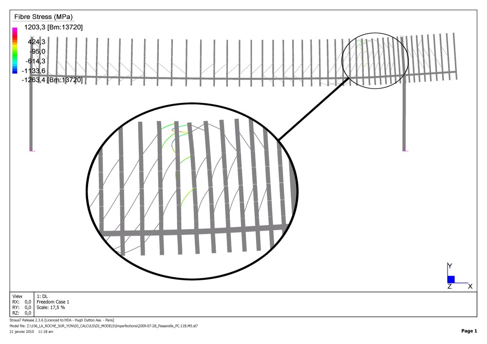 Railway Footbridge at Roche-sur-Yon / HDA & Bernard Tschumi