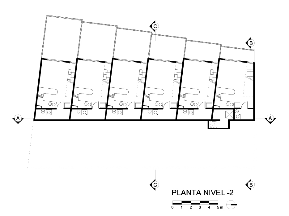 Housing - Lofts Yungay II - Rearquitectura level -02 floor plan